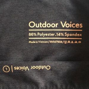 Outdoor Voices leggings (L)